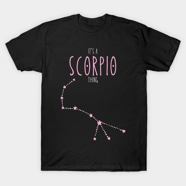 It's a Scorpio Thing T-Shirt by Jabir